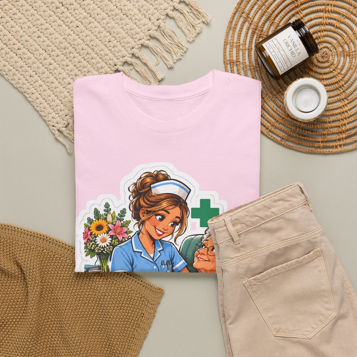 MENSEN HELPEN! Unisex T-shirt | De Verpleegster | VlaamseKracht®