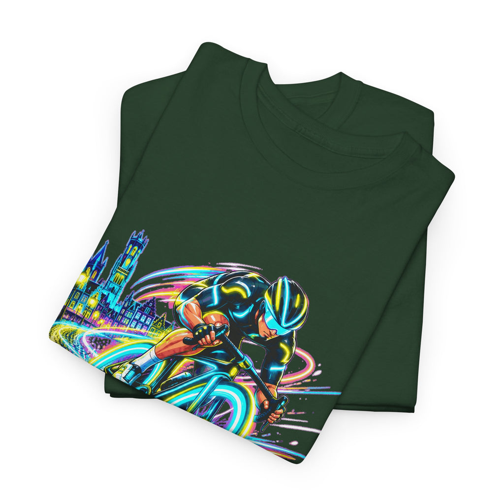 NEON KOERS! Unisex T-shirt | Cyberpunk | VlaamseKracht®