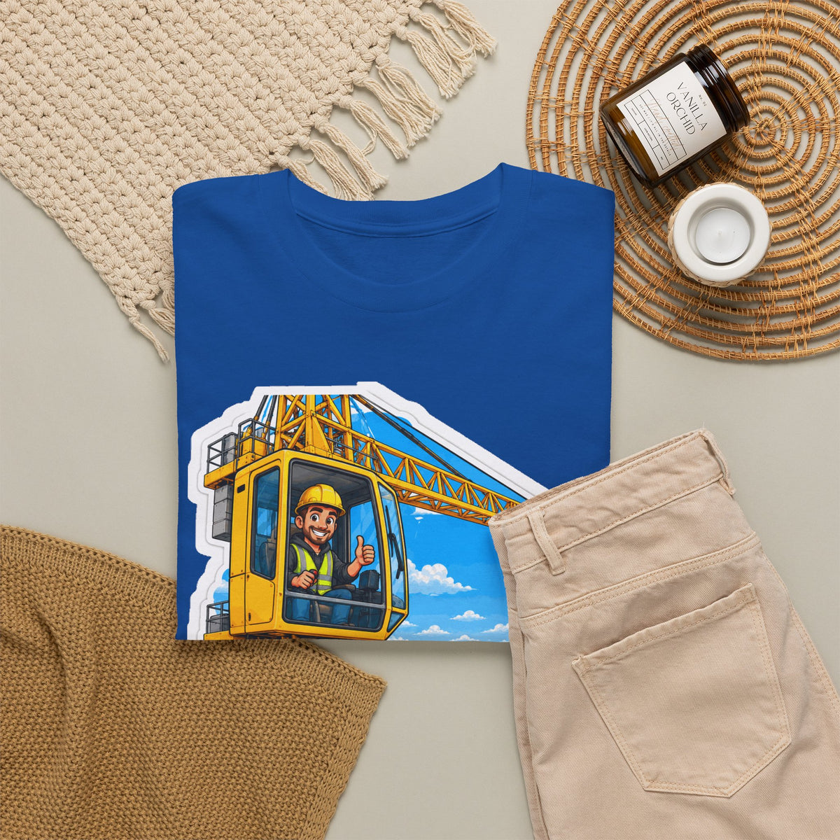 HOGEROP! Unisex T-shirt | De Kraanman | VlaamseKracht®