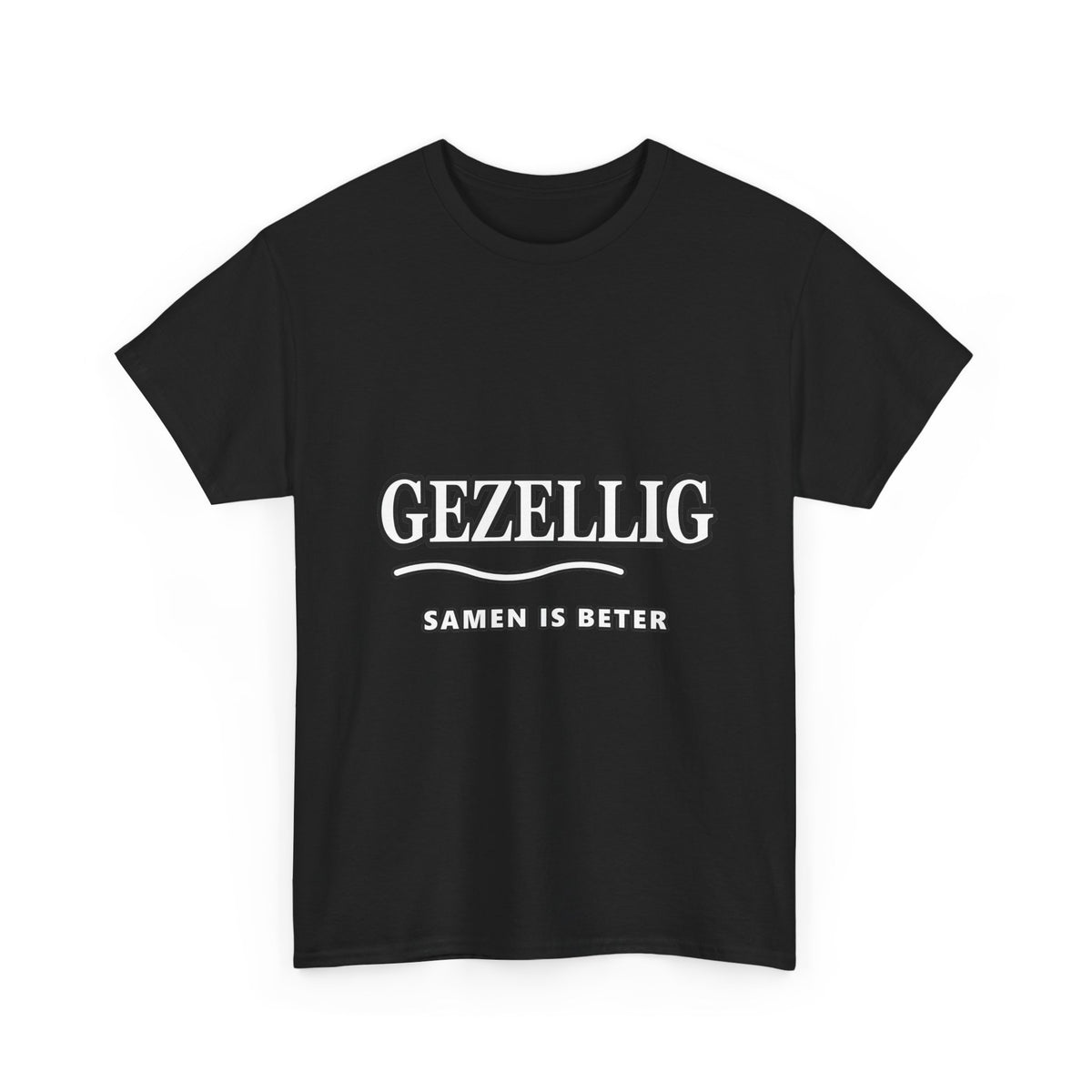 GEZELLIG Unisex T-shirt | Vlaamse Gezelligheid | VlaamseKracht®