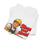 STEEN VOOR STEEN! Unisex T-shirt | De Metselaar | VlaamseKracht®