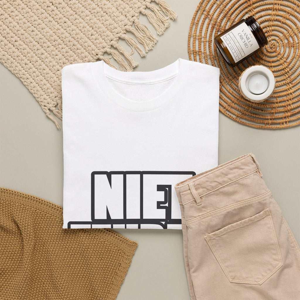 NIET ZEUREN Unisex T-shirt | Vlaamse Humor | VlaamseKracht®