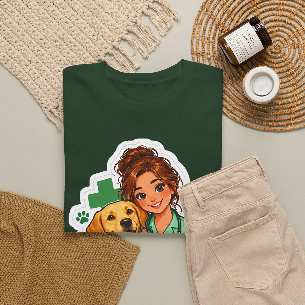 DIEREN EERST! Unisex T-shirt | De Dierenarts | VlaamseKracht®