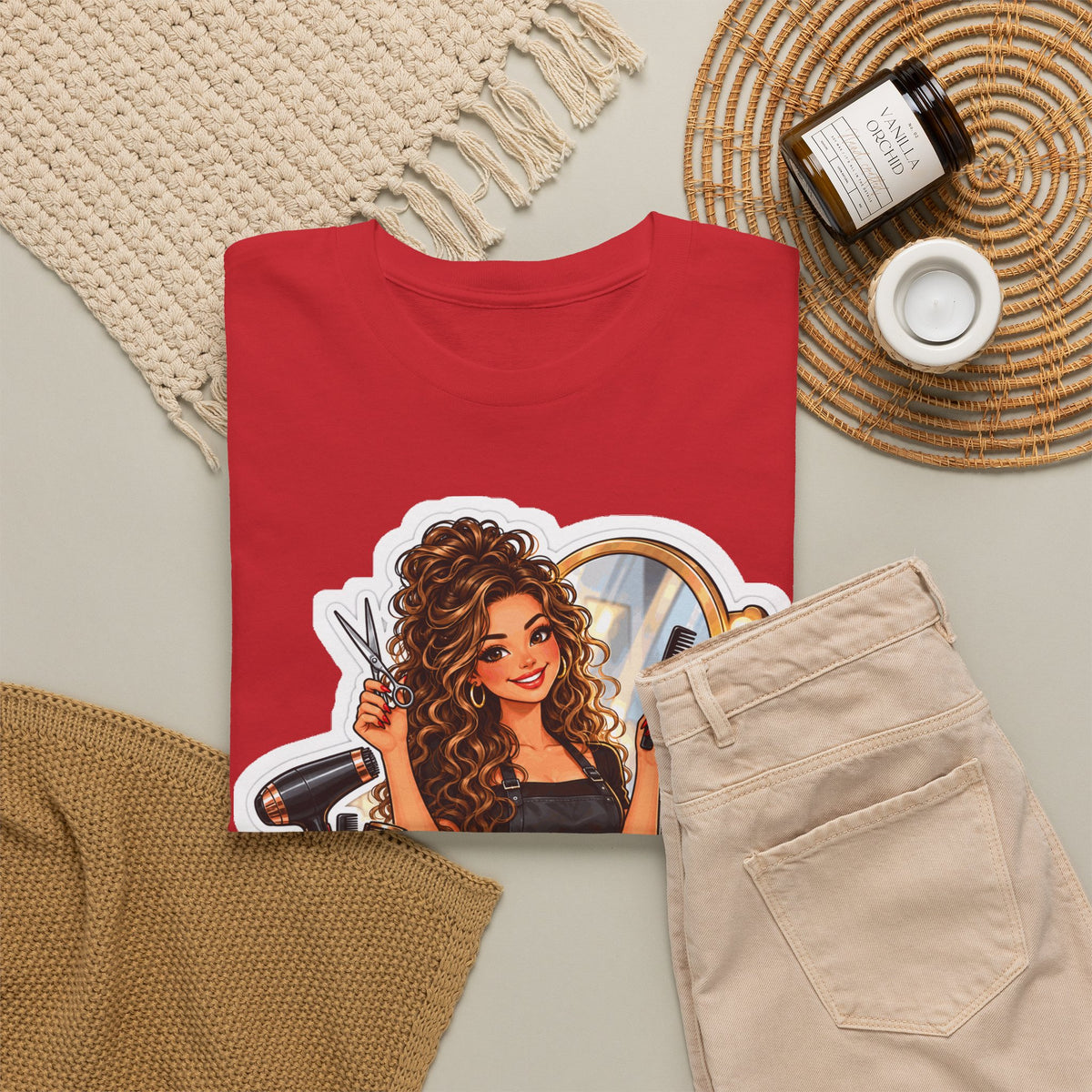 MOOIER ELKE DAG! Unisex T-shirt | De Kapster | VlaamseKracht®