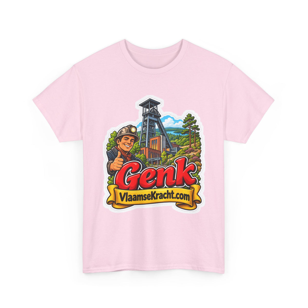 GENK Unisex T-shirt | Vlaamse Stad | VlaamseKracht®