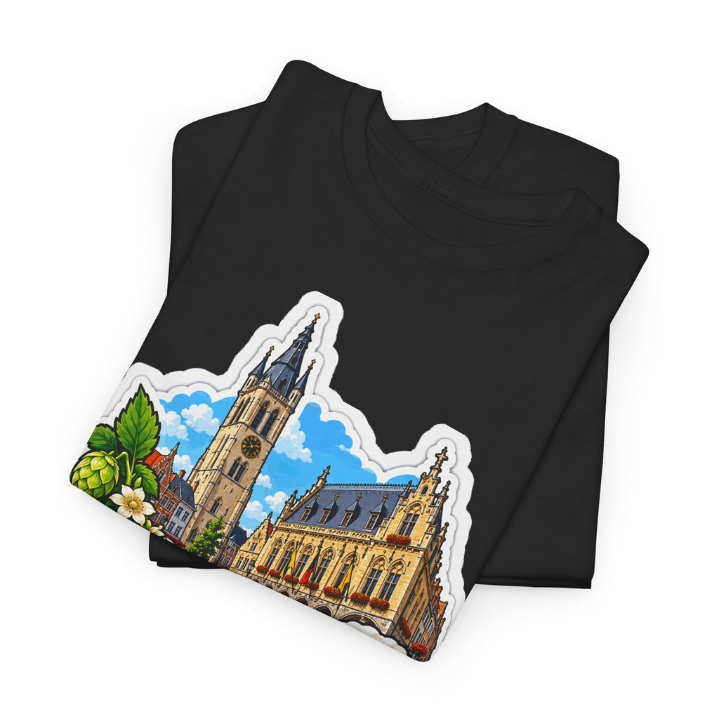 POPERINGE Unisex T-shirt | Vlaamse Stad | VlaamseKracht®