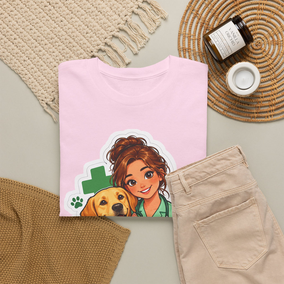 DIEREN EERST! Unisex T-shirt | De Dierenarts | VlaamseKracht®