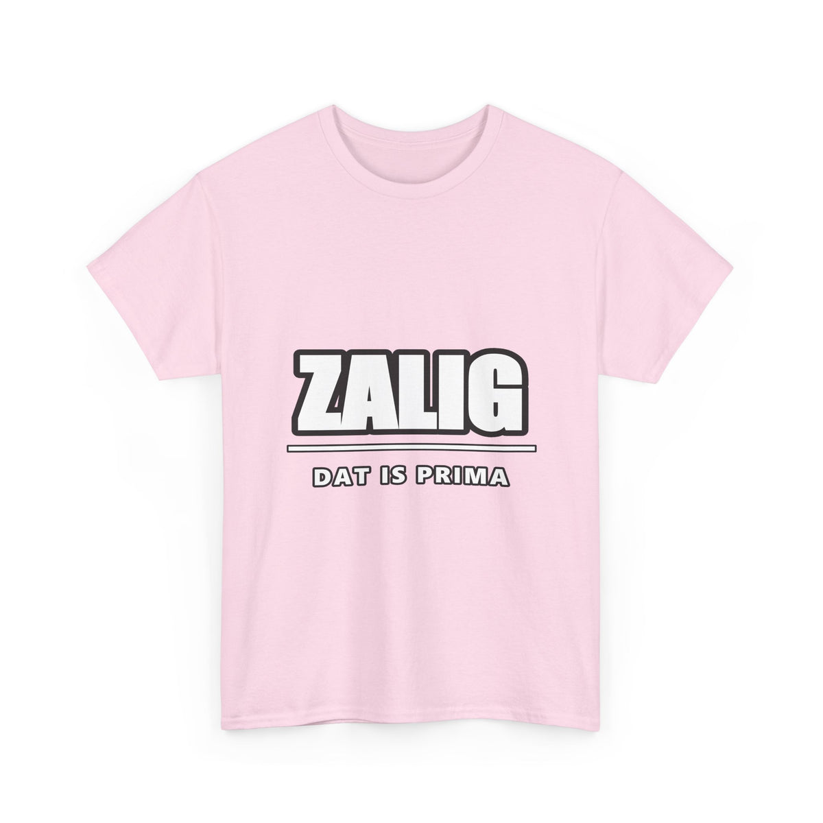 ZALIG Unisex T-shirt | Vlaamse Humor | VlaamseKracht®