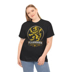 Premium Vlaamse Leeuw Vlaanderen Color Edition T-Shirt | In Hart en Daad | Unisex  | VlaamseKracht®