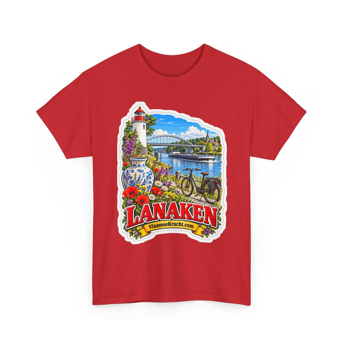LANAKEN Unisex T-shirt | Vlaamse Stad | VlaamseKracht®