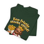 FRIETKONING Unisex T-shirt | Vlaamse Humor | VlaamseKracht®