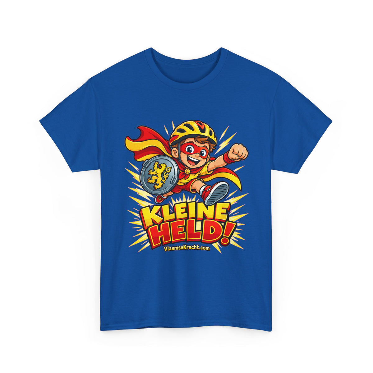 KLEINE HELD! Unisex T-shirt | Cartoon | VlaamseKracht®