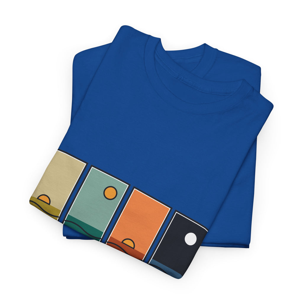 Noordzee Unisex T-shirt | Vier Momenten | VlaamseKracht®