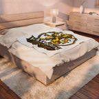Premium Vlaamse Leeuw Velveteen Plush Blanket | VlaamseKracht®