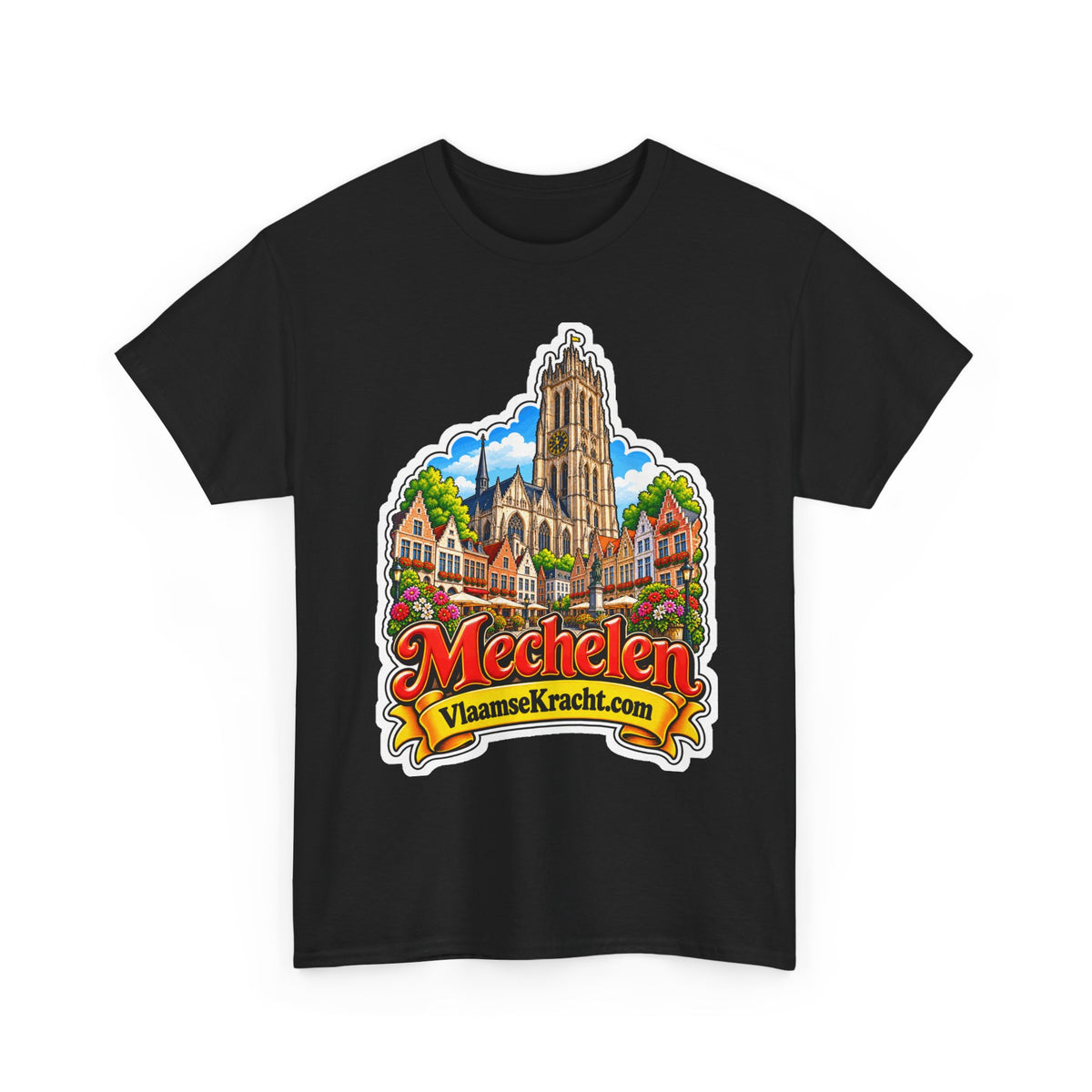 MECHELEN Unisex T-shirt | Vlaamse Stad | VlaamseKracht®