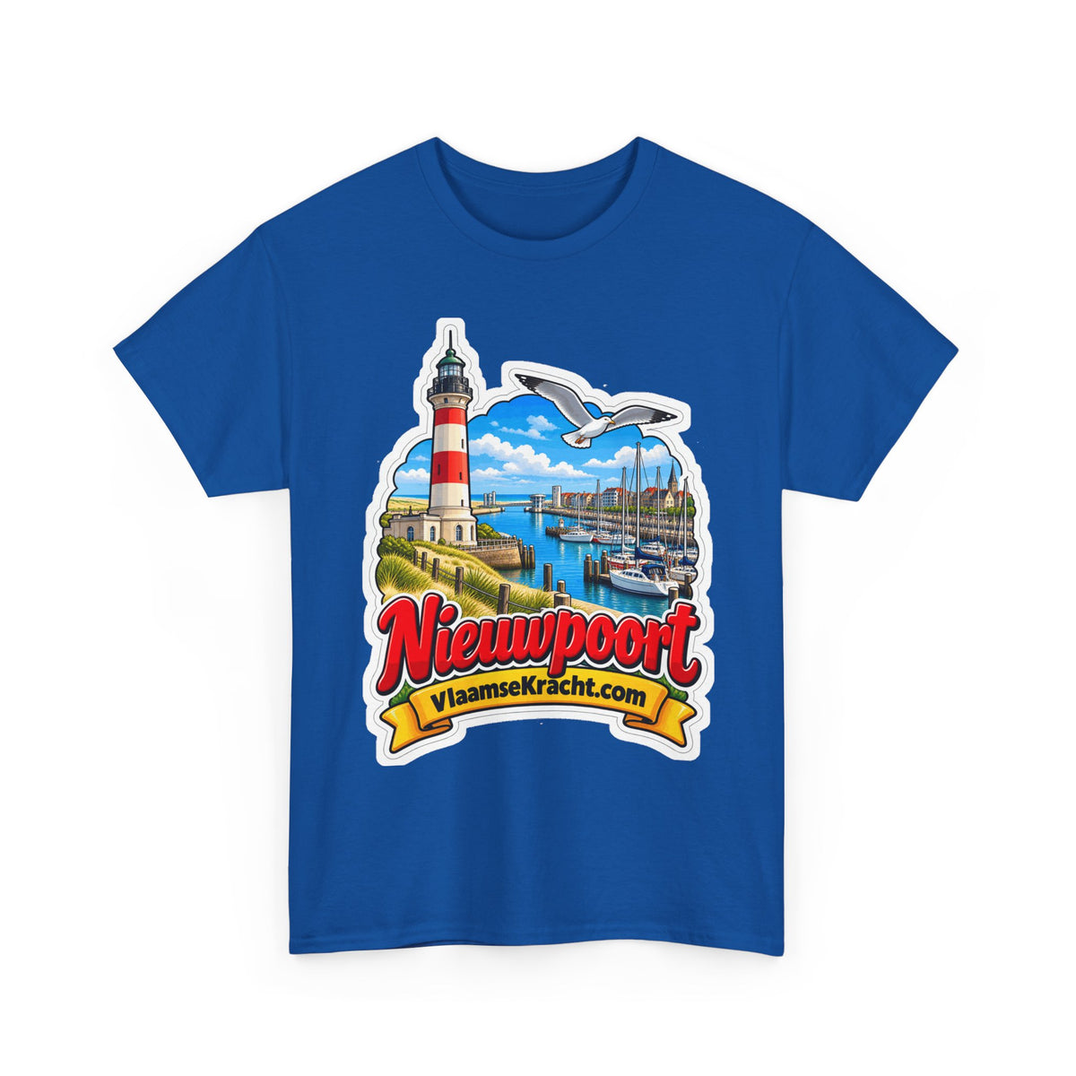 NIEUWPOORT Unisex T-shirt | Vlaamse Stad | VlaamseKracht®