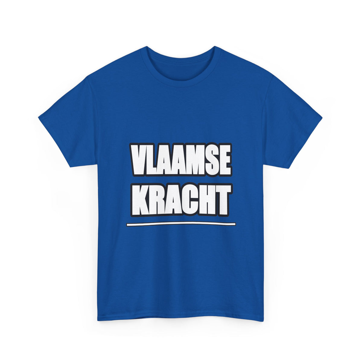 VLAAMSE KRACHT Unisex T-shirt | Stoere Letters | VlaamseKracht®