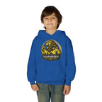 Premium Vlaamse Leeuw Youth Heavy Blend Hooded Sweatshirt | VlaamseKracht®