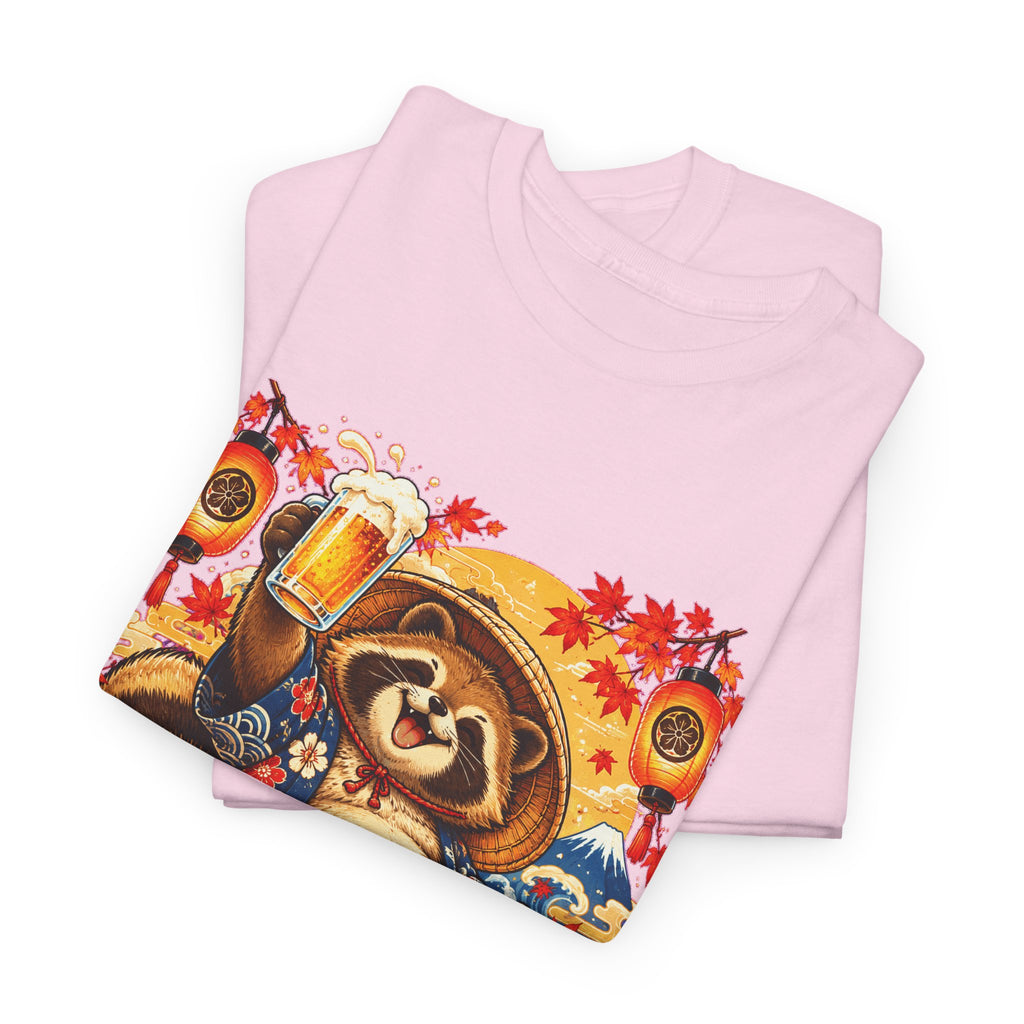 TANUKI PROOST! Unisex T-shirt | Japans | VlaamseKracht®
