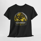 Premium Vlaamse Leeuw Vlaanderen T-Shirt – In Hart en Daad | VlaamseKracht®