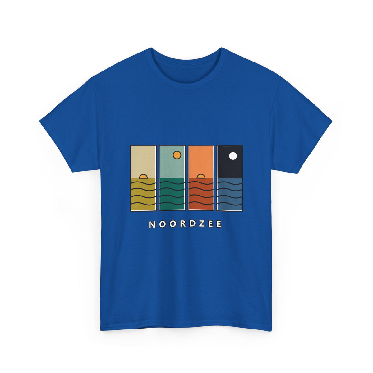 Noordzee Unisex T-shirt | Vier Momenten | VlaamseKracht®