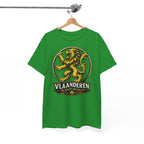 Premium Vlaamse Leeuw Vlaanderen Color Edition T-Shirt | In Hart en Daad | Unisex  | VlaamseKracht®