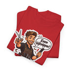 EVEN BIJKNIPPEN? Unisex T-shirt | De Kapper | VlaamseKracht®