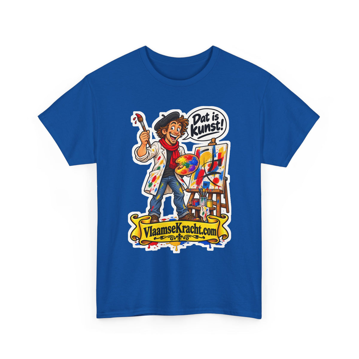 DAT IS KUNST! Unisex T-shirt | De Kunstenaar | VlaamseKracht®