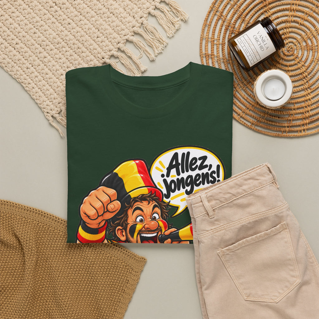 ALLEZ, JONGENS! Unisex T-shirt | Belgische Supporter | VlaamseKracht®