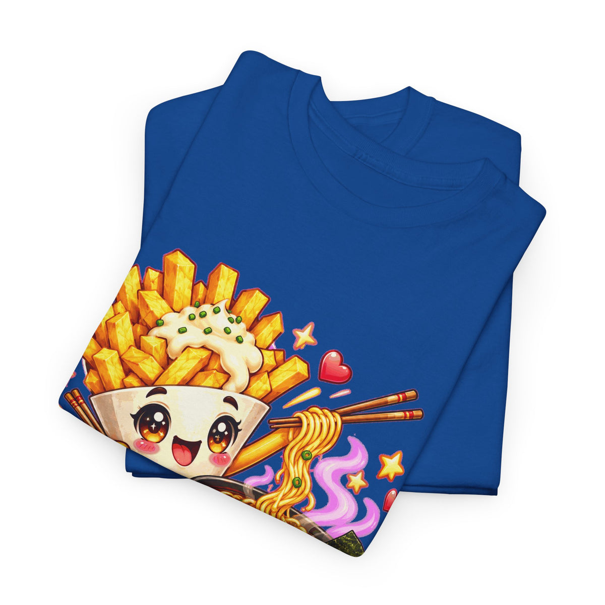 FRIET OP DE RAMEN! Unisex T-shirt | Kawaii | VlaamseKracht®