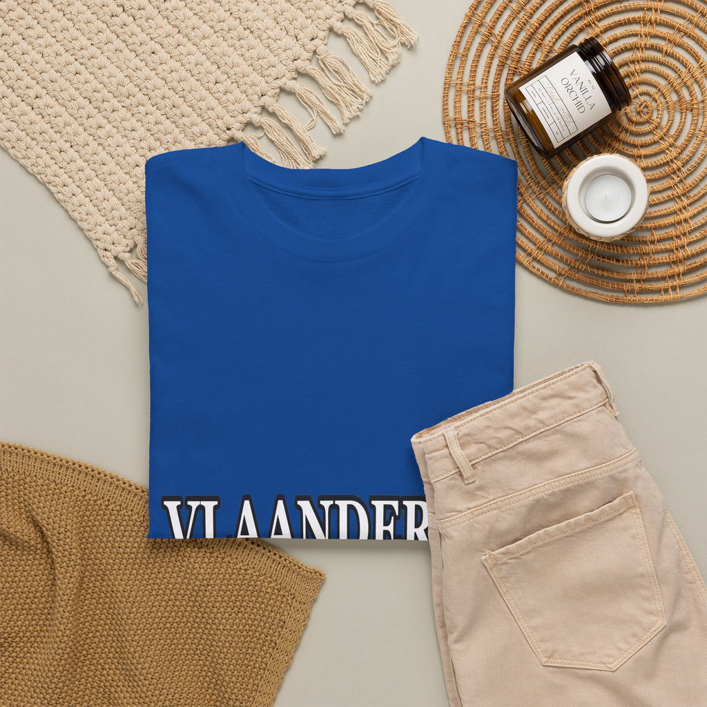 VLAANDEREN Unisex T-shirt | Belgische Driekleur | VlaamseKracht®