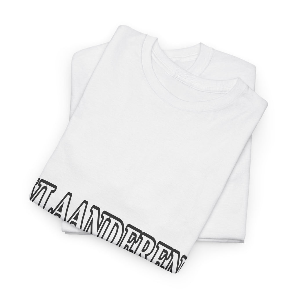 VLAANDEREN Unisex T-shirt | Belgische Driekleur | VlaamseKracht®