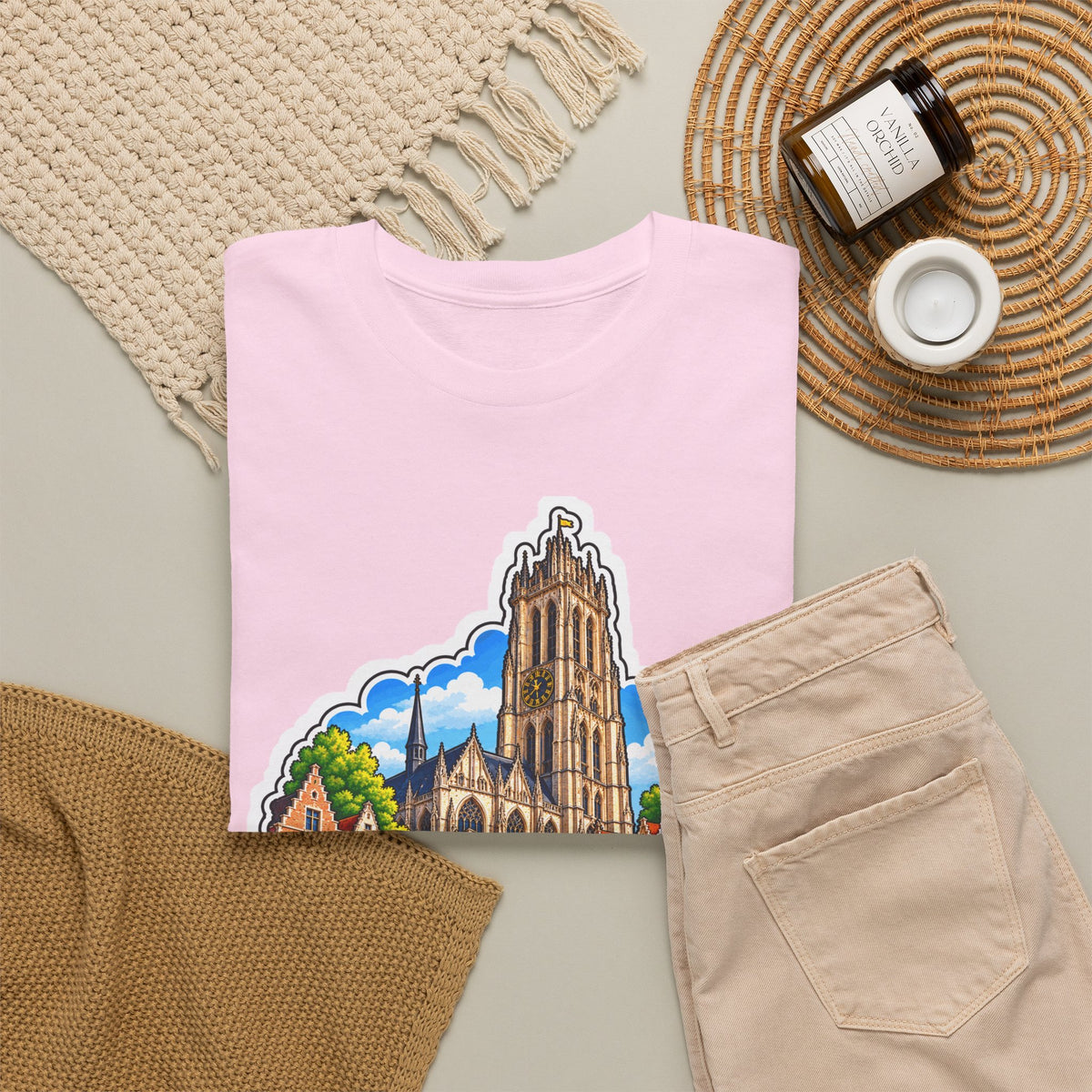 MECHELEN Unisex T-shirt | Vlaamse Stad | VlaamseKracht®