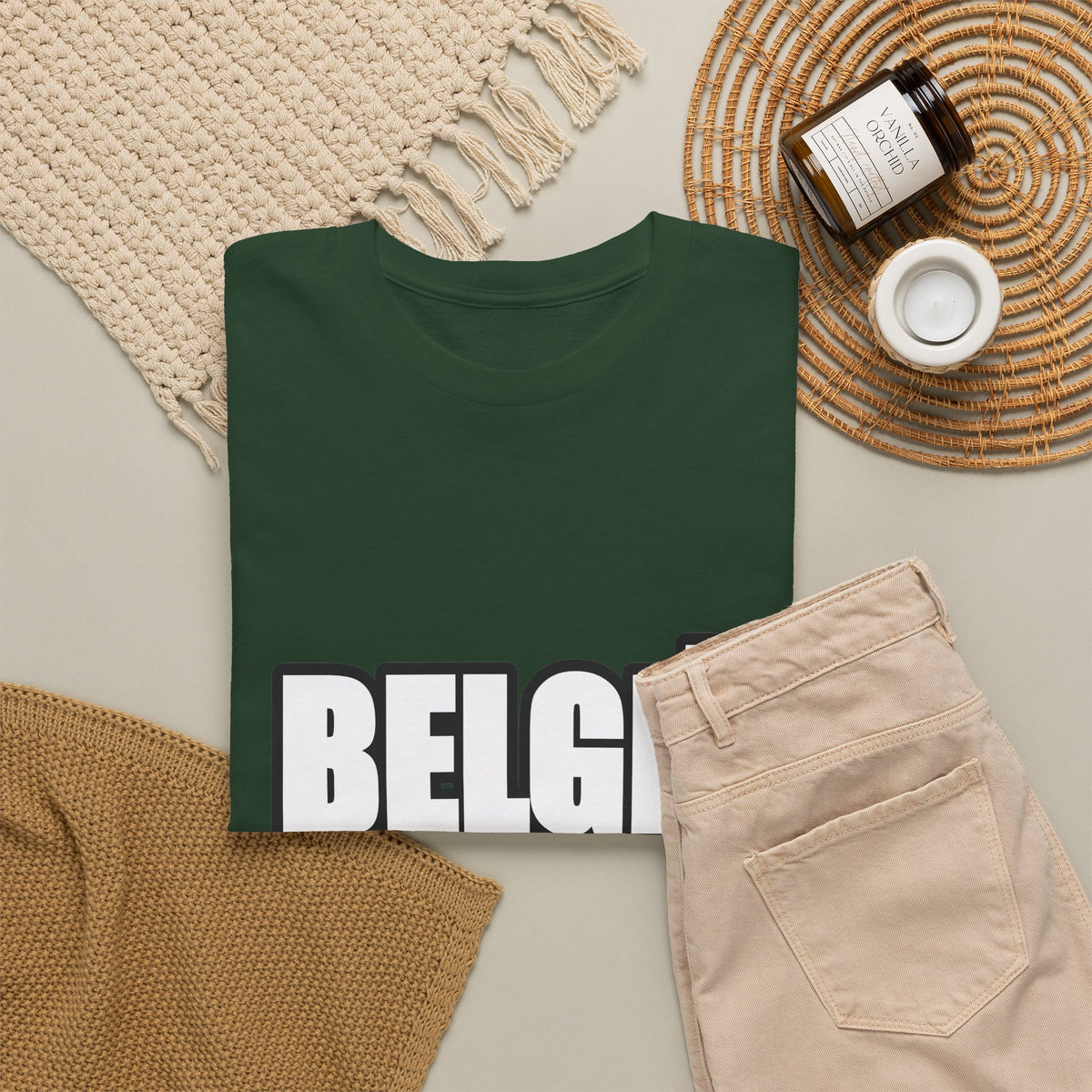 BELGIË SINDS 1830 Unisex T-shirt | Belgisch Trots | VlaamseKracht®