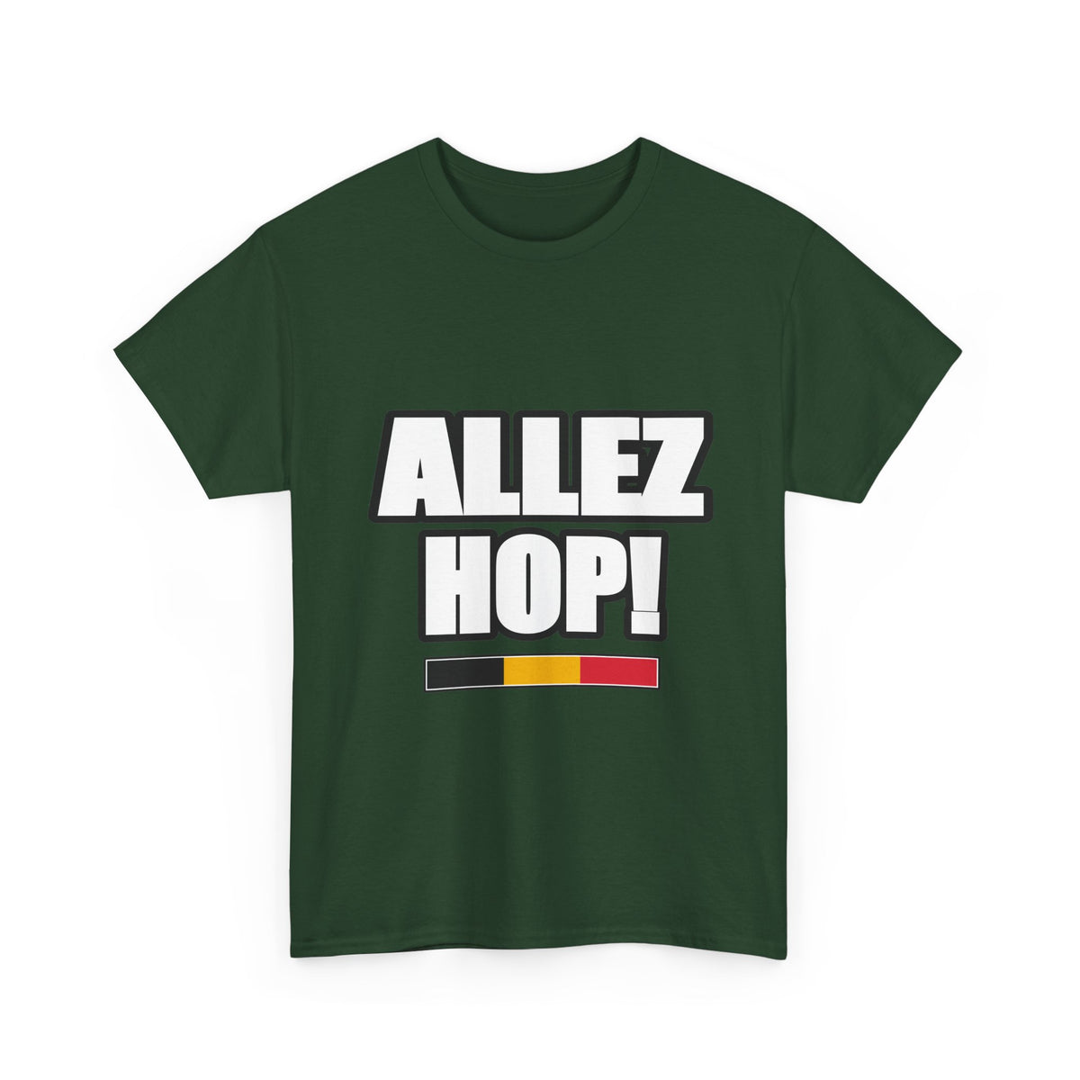 ALLEZ HOP! Unisex T-shirt | Vlaamse Humor | VlaamseKracht®