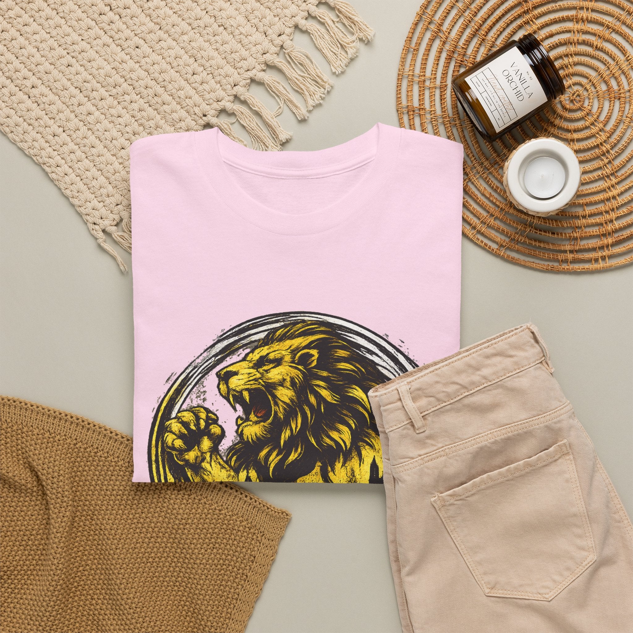 Premium Vlaamse Leeuw Vlaanderen T-Shirt – In Hart en Daad | VlaamseKracht®
