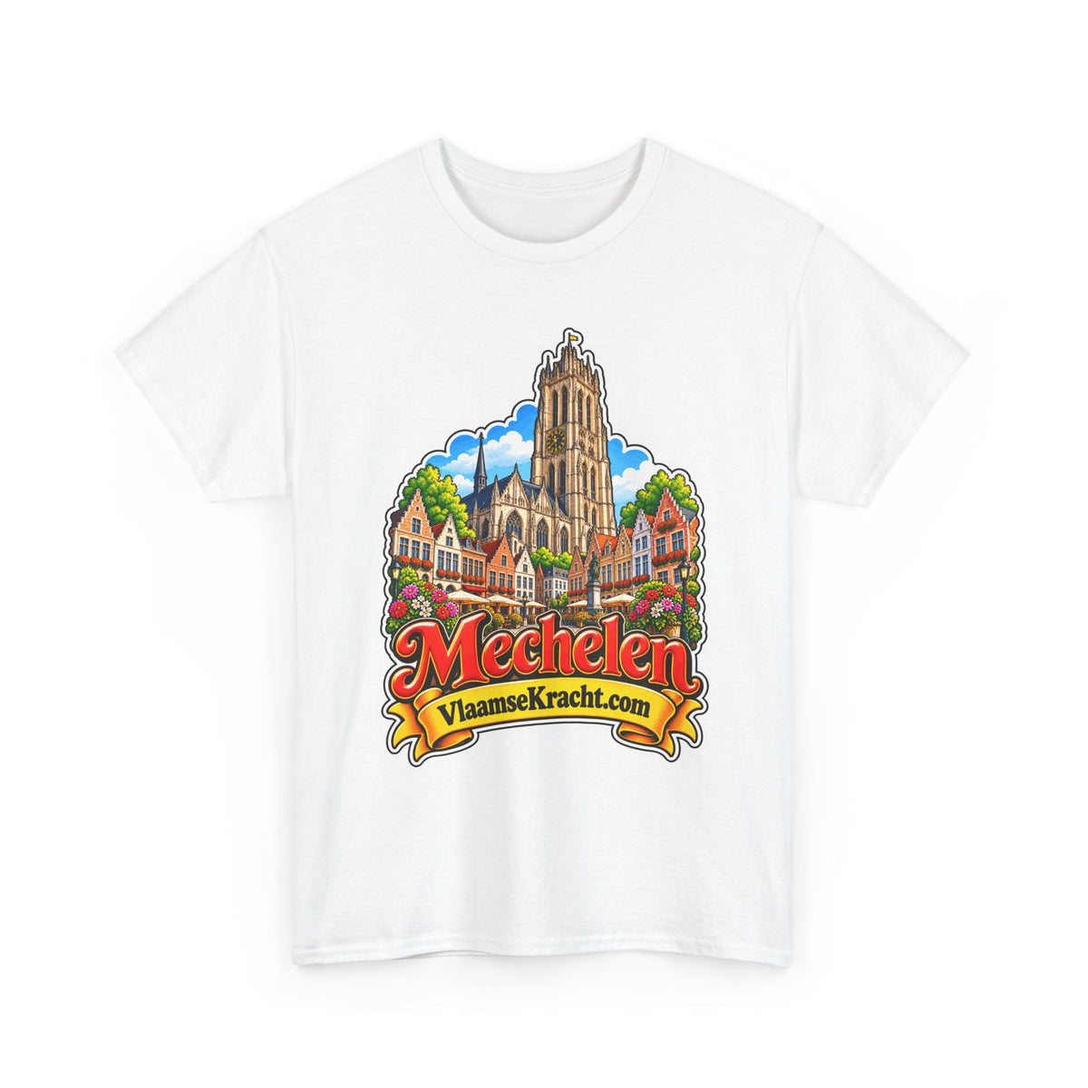 MECHELEN Unisex T-shirt | Vlaamse Stad | VlaamseKracht®