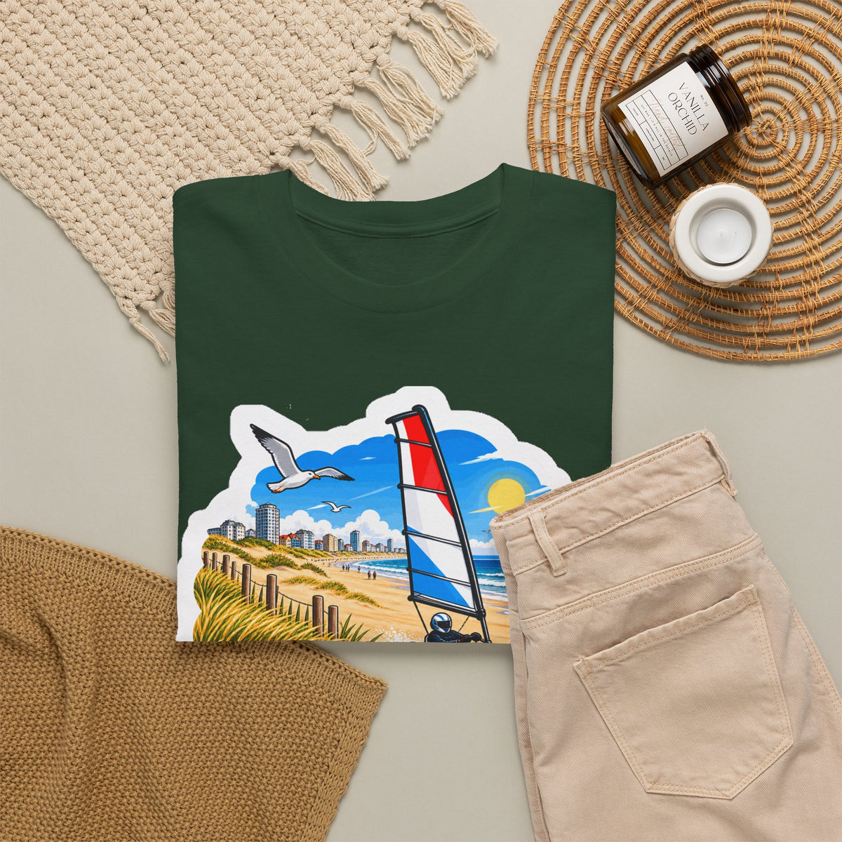 DE PANNE Unisex T-shirt | Vlaamse Stad | VlaamseKracht®