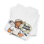 RUSTIG SWINGEN. Unisex T-shirt | De Golfer | VlaamseKracht®