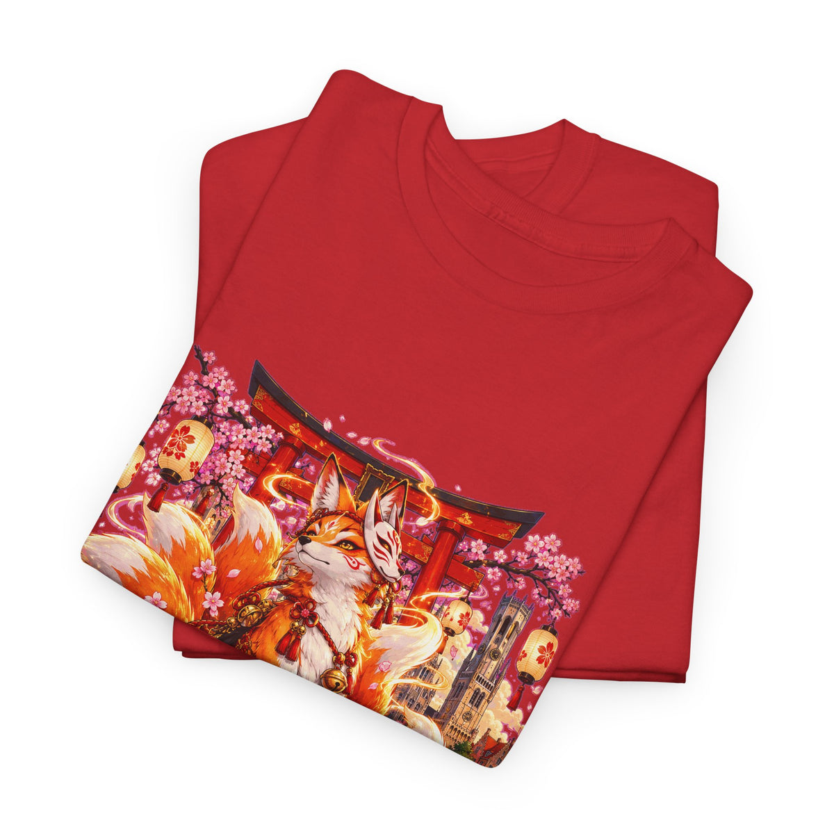 KITSUNE VAN BRUGGE! Unisex T-shirt | Anime | VlaamseKracht®