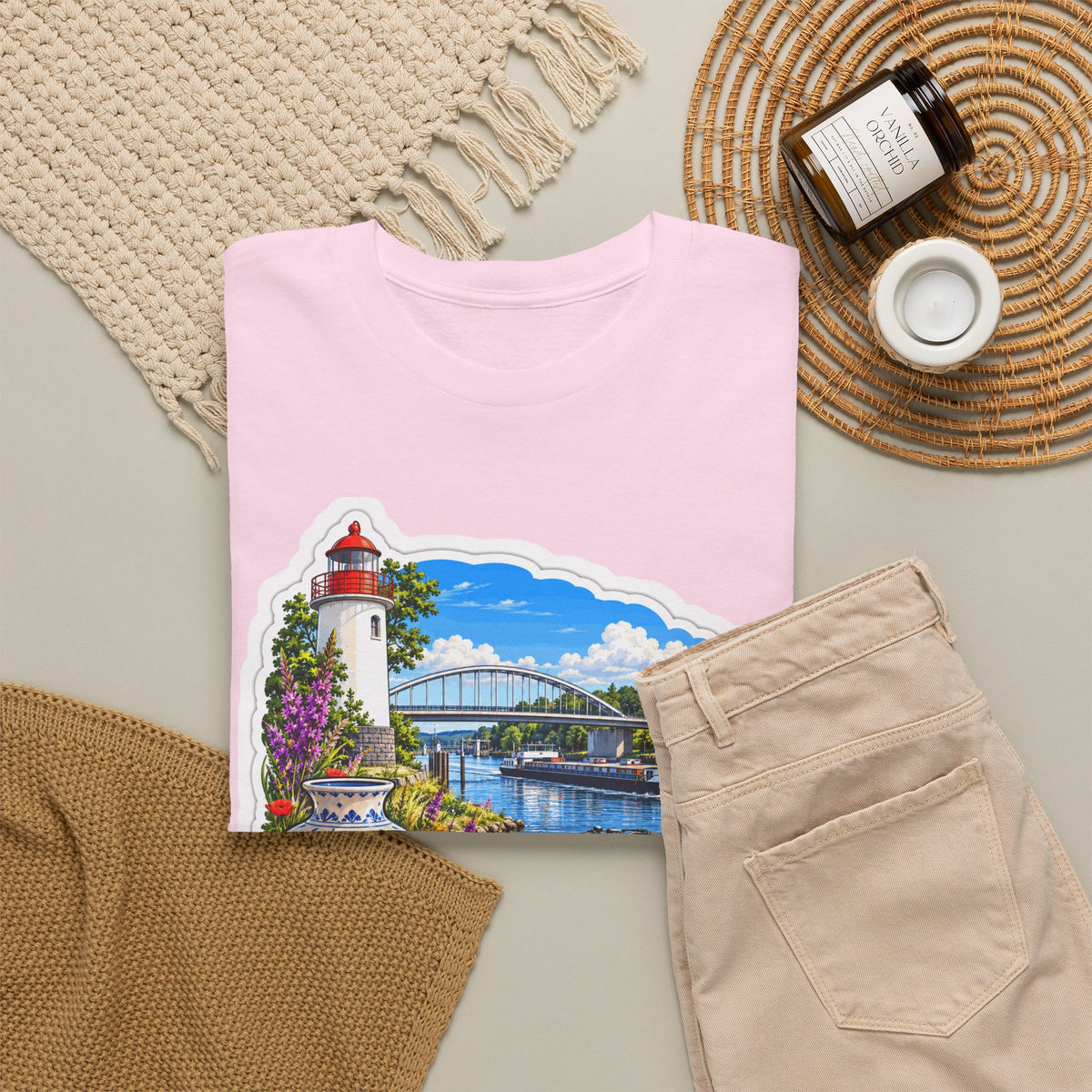 LANAKEN Unisex T-shirt | Vlaamse Stad | VlaamseKracht®