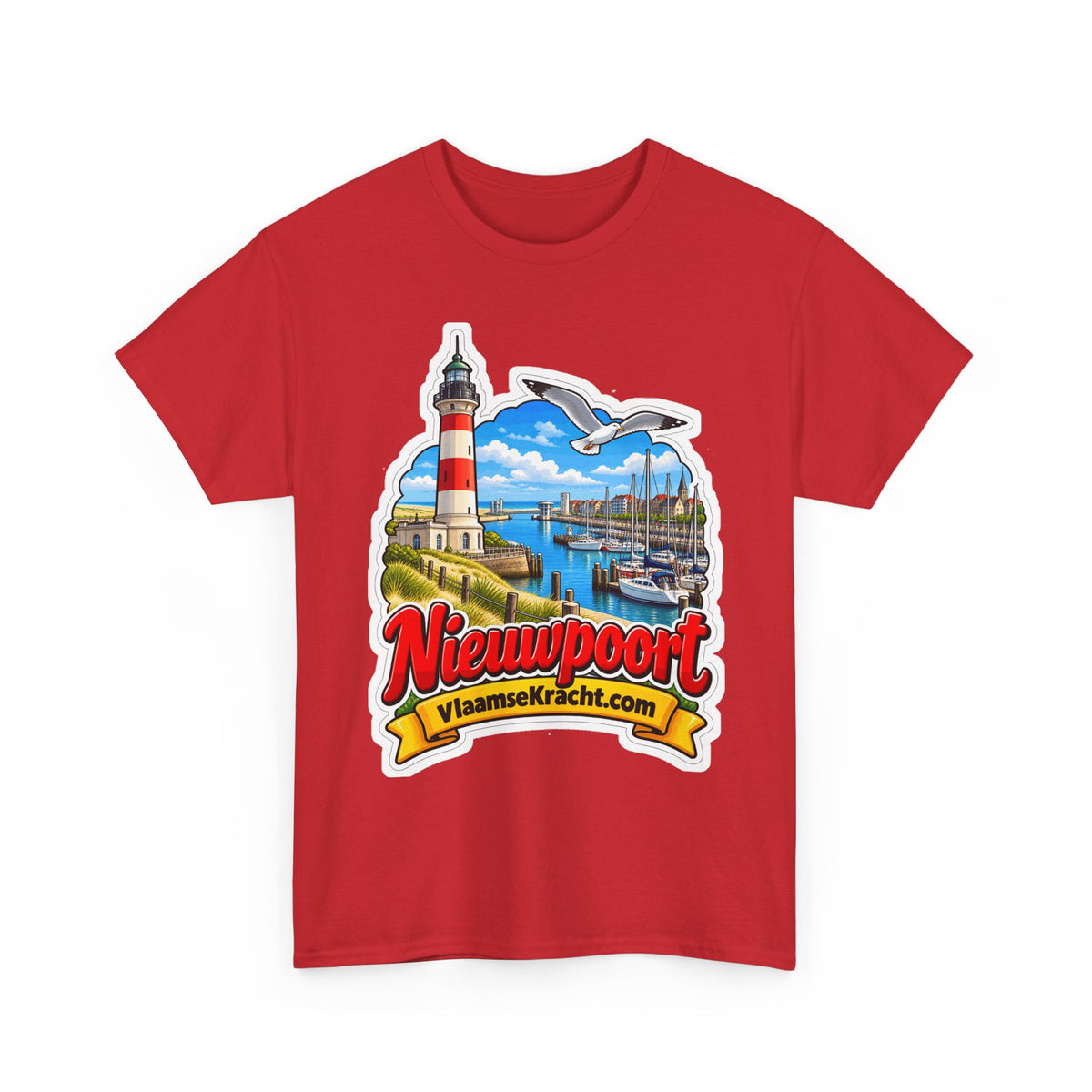 NIEUWPOORT Unisex T-shirt | Vlaamse Stad | VlaamseKracht®