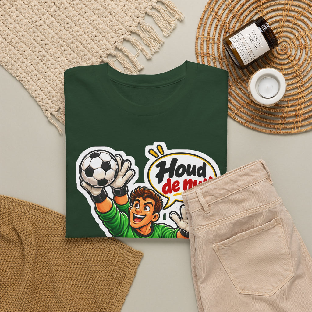 HOUD DE NUL! Unisex T-shirt | Voetbal Supporter | VlaamseKracht®