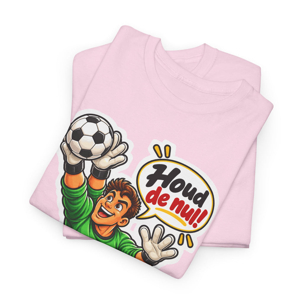 HOUD DE NUL! Unisex T-shirt | Voetbal Supporter | VlaamseKracht®