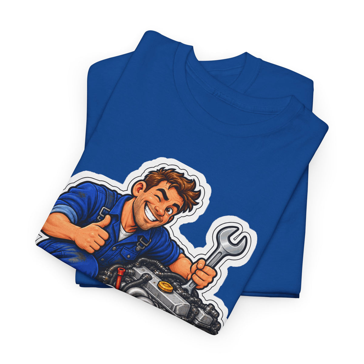 ALLES DRAAIT WEER! Unisex T-shirt | De Mecanicien | VlaamseKracht®