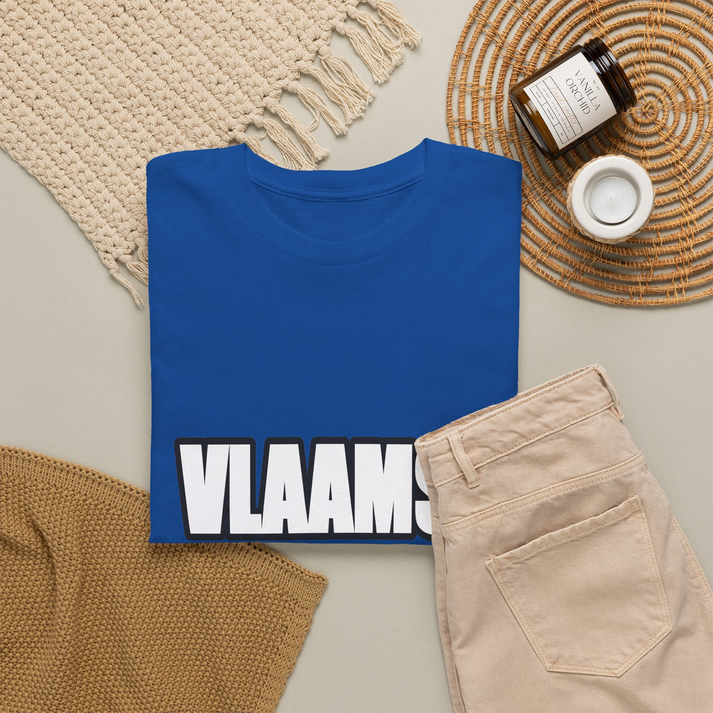 VLAAMSE KRACHT Unisex T-shirt | Stoere Letters | VlaamseKracht®