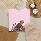 DROOG BOVEN HET HOOFD! Unisex T-shirt | De Dakwerker | VlaamseKracht®