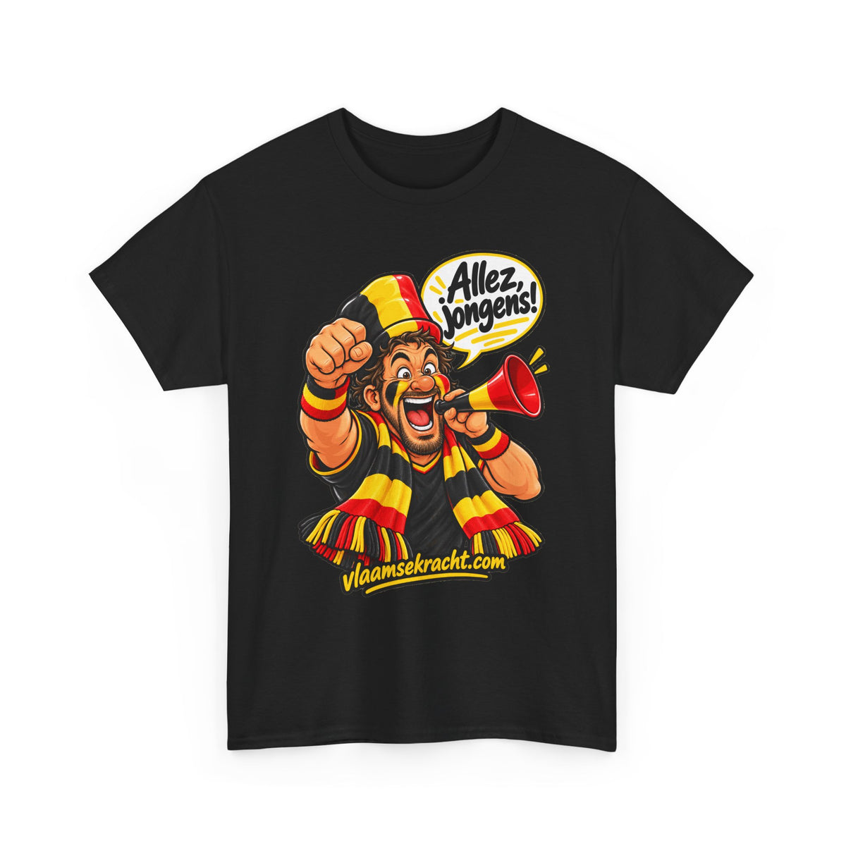 ALLEZ, JONGENS! Unisex T-shirt | Belgische Supporter | VlaamseKracht®