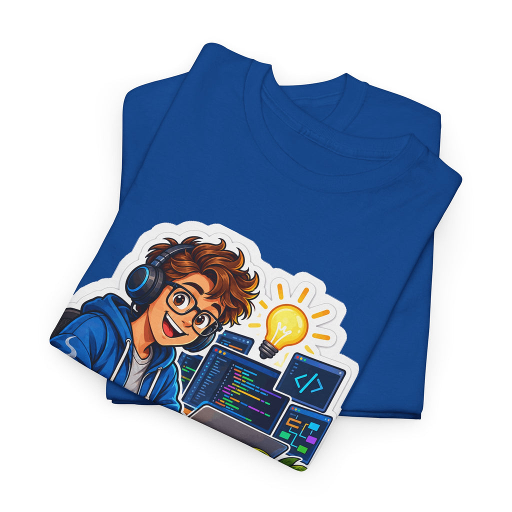 CODE VOOR MORGEN! Unisex T-shirt | De Programmeur | VlaamseKracht®