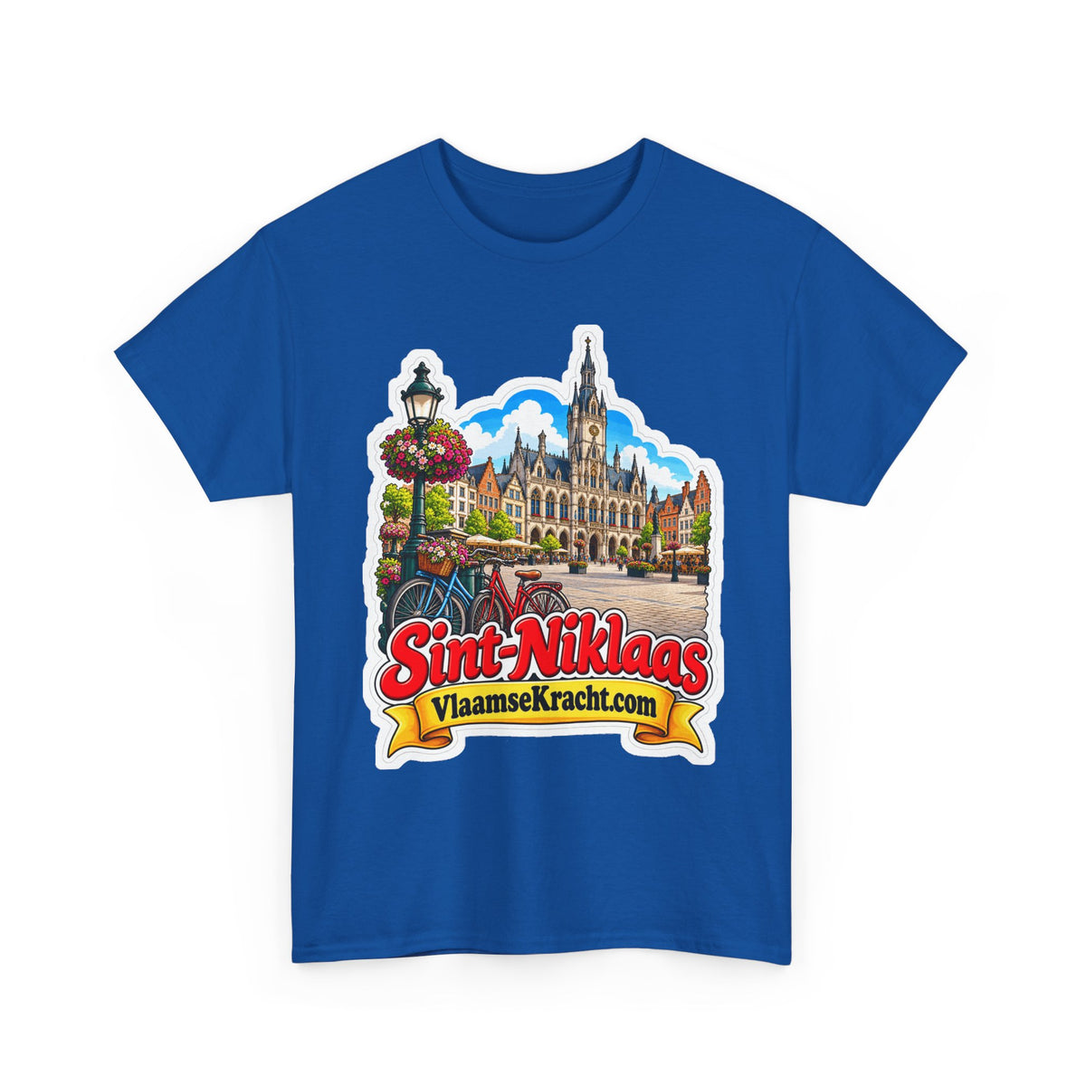 SINT-NIKLAAS Unisex T-shirt | Vlaamse Stad | VlaamseKracht®